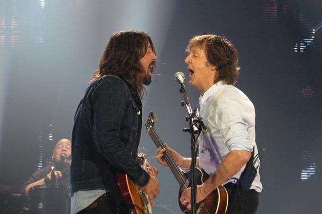Paul McCartney & Dave Grohl
