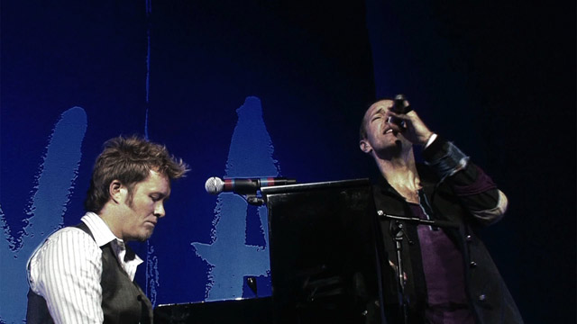 Magne Furuholmen and Chris Martin