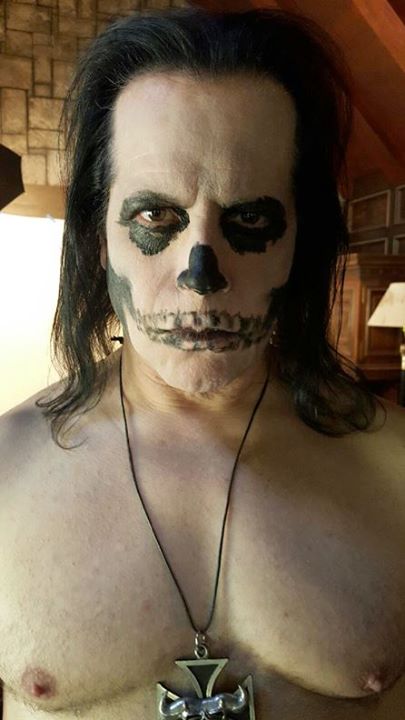Glenn Danzig Skull Face Makeup for First Time in 35 Years