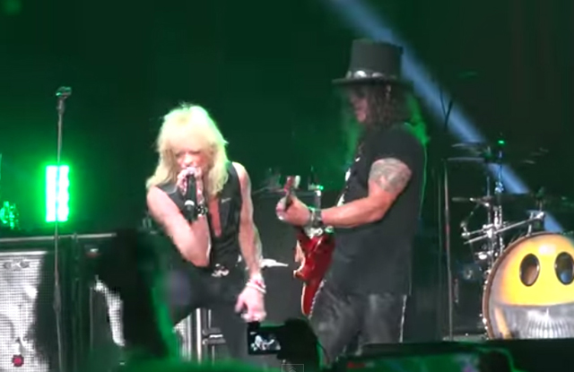 Slash and Michael Monroe