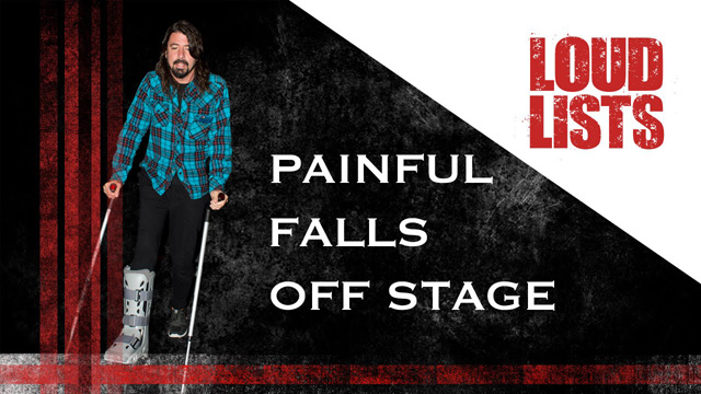 10 Painful Falls Off Stage - Loudwire