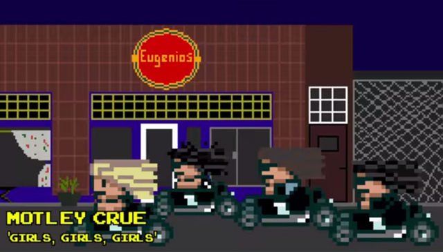'Monsters of Rock' 8-Bit Video Game Feat. Guns N' Roses, Motley Crue, Twisted Sister + More