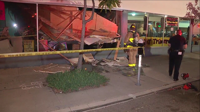 Vinyl records collapse 2nd story thrift shop in Hillcrest