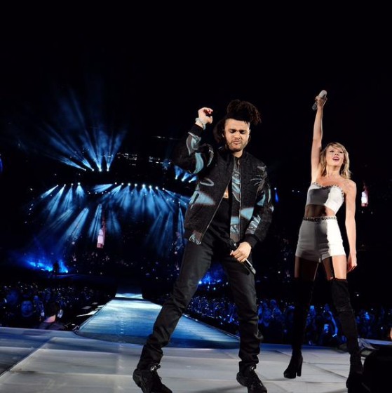 Taylor Swift and The Weeknd