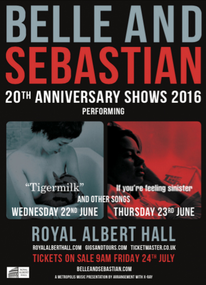 Belle & Sebastian Announce 20th Anniversary Shows