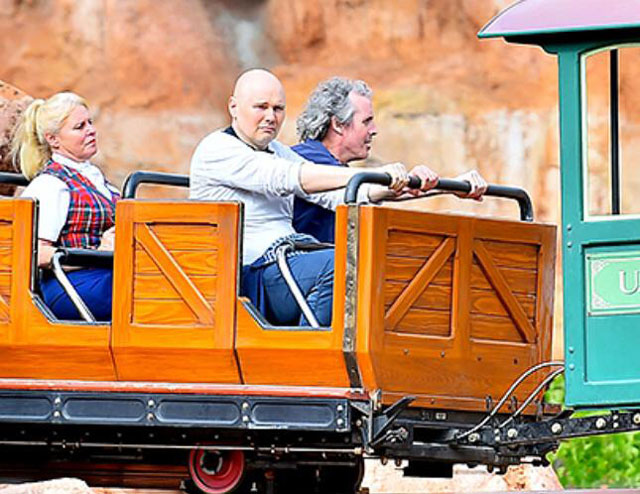 Billy Corgan - Disneyland's Big Thunder Mountain Railroad