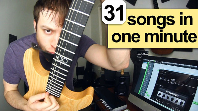 31 Songs in 1 Minute - Rob Scallon