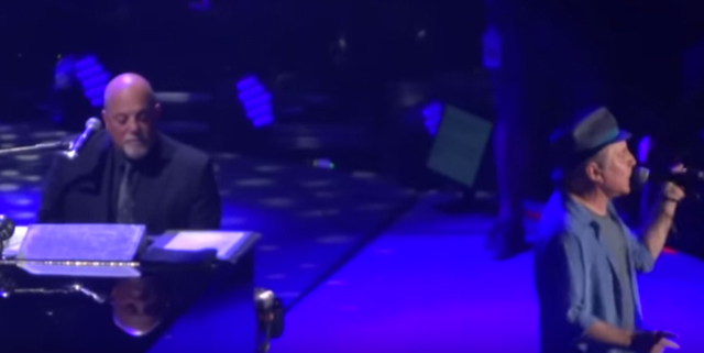 Billy Joel and Paul Simon