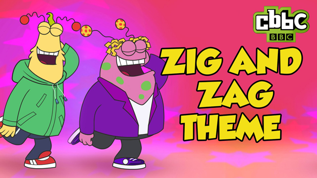 Zig and Zag theme by Kaiser Chiefs' Ricky Wilson and Simon Rix
