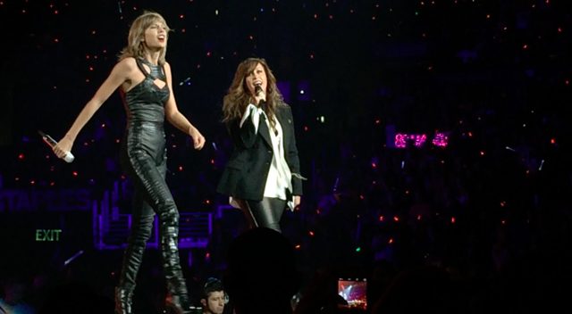 Taylor Swift and Alanis Morissette