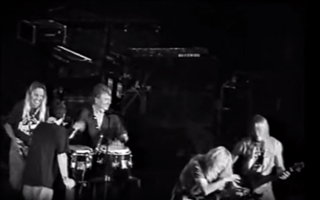 Deep Purple Jamming with Iron Maiden in London 2002