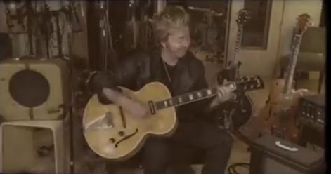 Brian Setzer Plays Charlie Christian's Rare 1940 Gibson