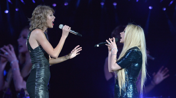 Taylor Swift and Avril Lavigne