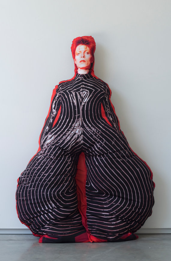 Lifesize David Bowie Pillow Doll