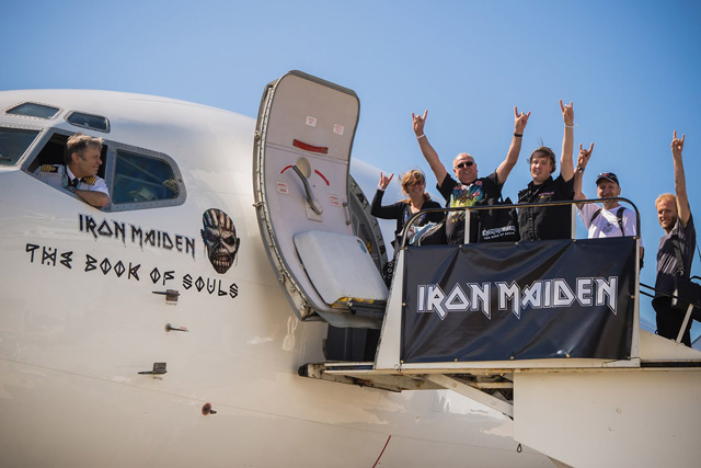 Bruce Air to Paris to hear The Book Of Souls