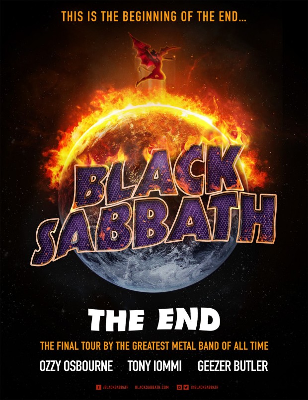 BLACK SABBATH THE END TOUR 2016