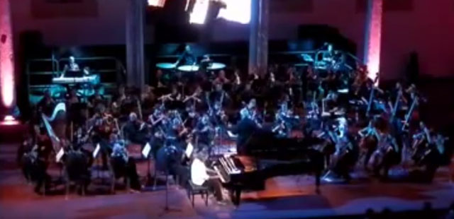 Keith Emerson with the Palermo Classical Symphony Orchestra