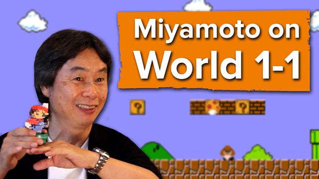 Miyamoto on World 1-1: How Nintendo made Mario's most iconic level