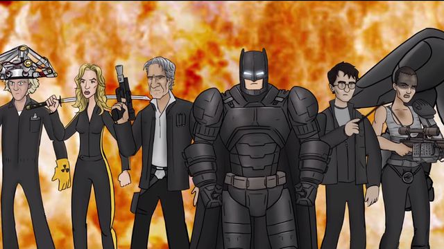 BAT BLOOD - A Batman V Superman AND Bad Blood PARODY ft. Batman