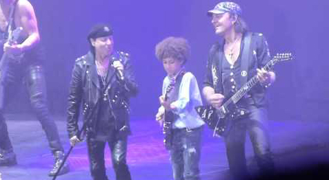 Scorpions and Brandon Niederauer