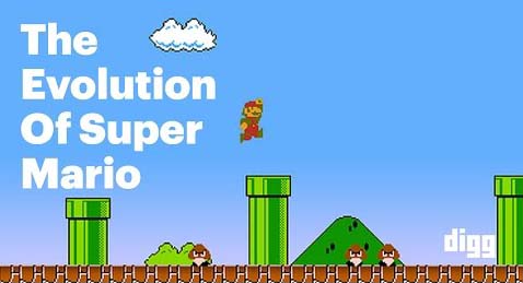 The Evolution Of Super Mario