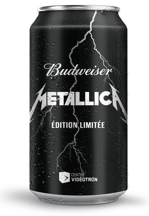 Metallica branded beer