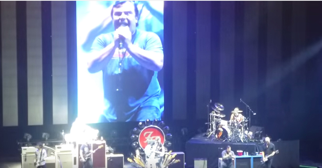 Foo Fighters with Jack Black
