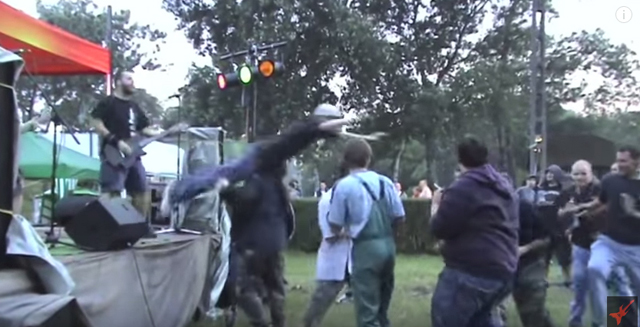 20 Painful Stage Dive Fails - Loudwire