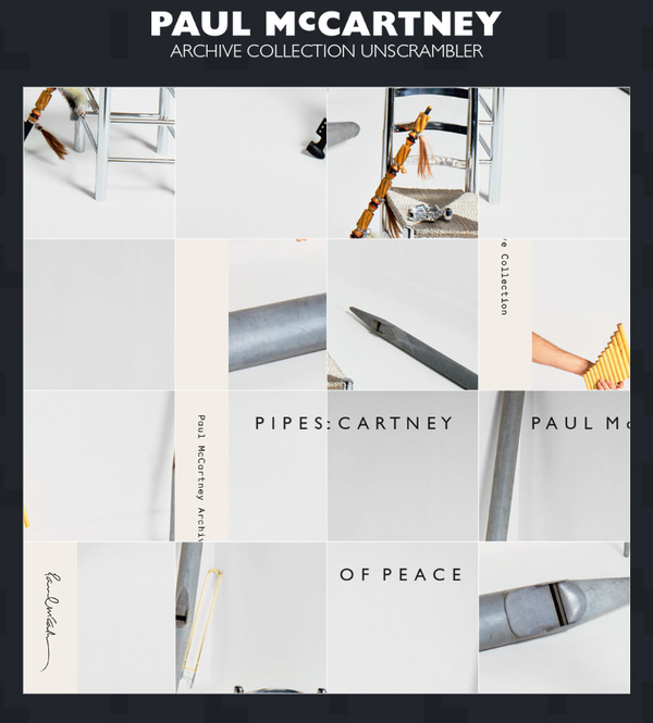 Paul McCartney Archive Collection Unscrambler