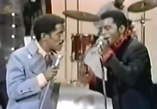 James Brown and Sammy Davis, Jr.