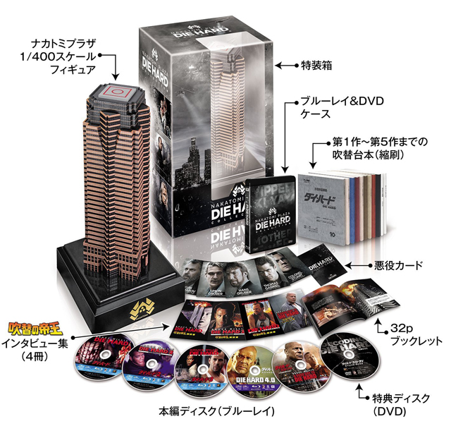 ダイ・ハード MEGA-BOX(ナカトミプラザ・フィギュア付)(6枚組)