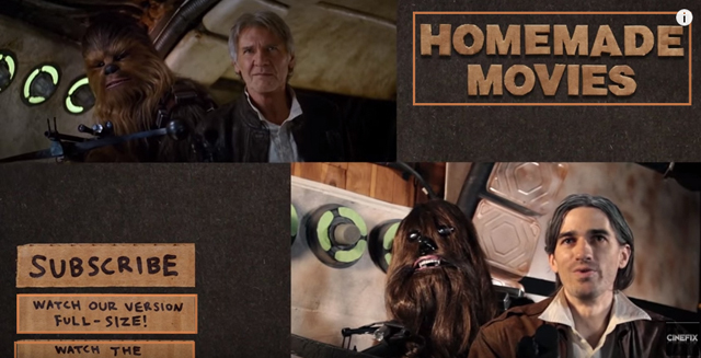 Star Wars: The Force Awakens Trailer- Homemade Side by Side Comparison
