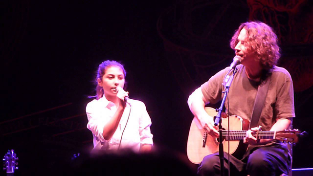 Chris Cornell and daughter Toni