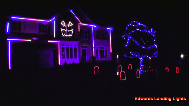 Halloween Light Show 2015 - Uma Thurman by Fall Out Boy