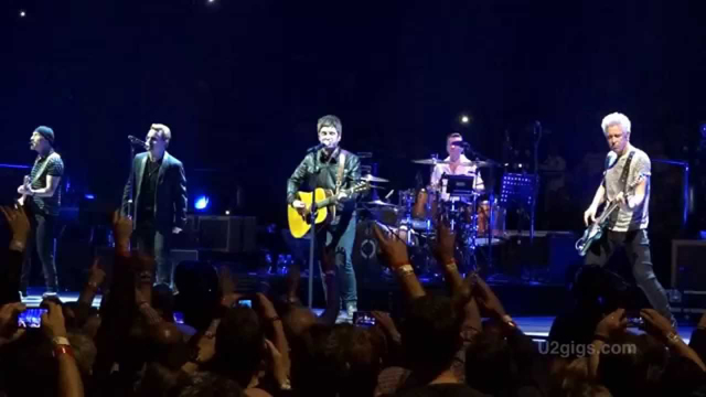 U2 and Noel Gallagher