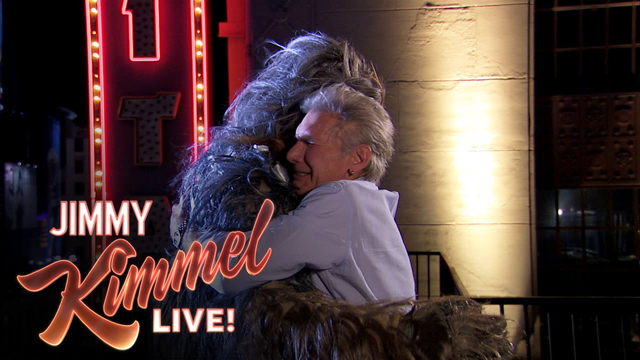 Harrison Ford Settles His Feud with Chewbacca