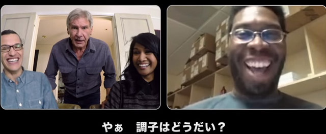 「スター・ウォーズ/フォースの覚醒」/【スター・ウォーズ:フォース・フォー・チェンジ】ハリソン・フォードメッセージ