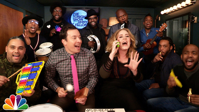 Jimmy Fallon, Adele & The Roots Sing 