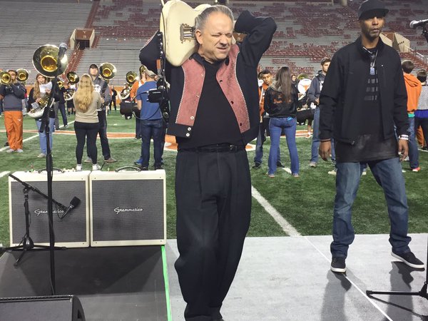 Jimmie Vaughan with The University of Texas Longhorn Band
