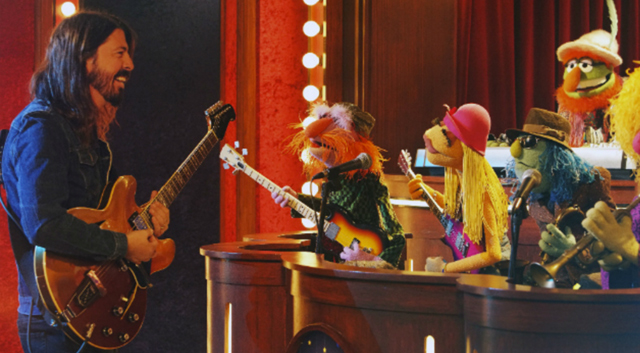 Dave Grohl with The Muppets