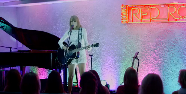 Taylor Swift in Nova's Biggest Ever Red Room