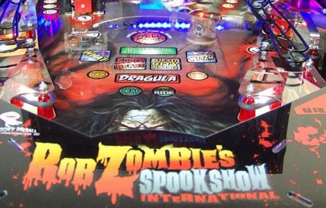 ROB ZOMBIE Pinball Game 'Spookshow International'