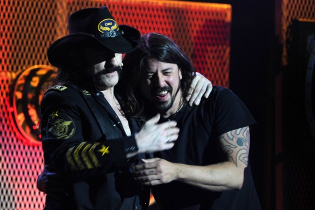 Dave Grohl and Lemmy