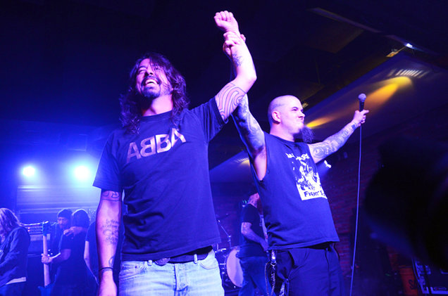 Dave Grohl and Philip Anselmo