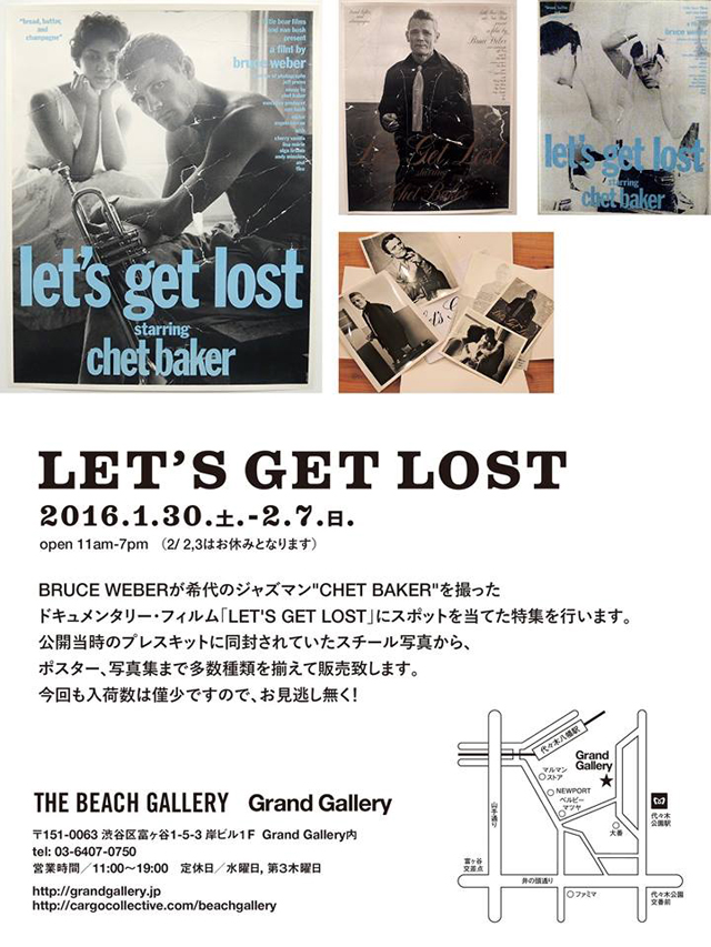 LET'S GET LOST-RARE POSTERS&BOOKS-