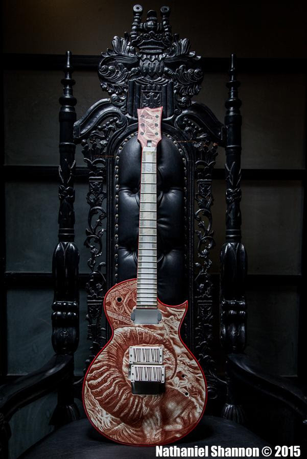 SLAYER's Gary Holt Reveals ESP Blood Guitar