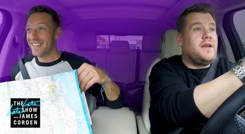 Chris Martin Carpool Karaoke - The Late Late Show with James Corden