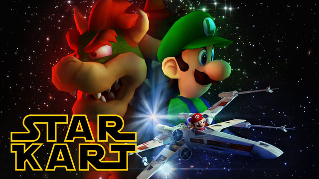 Star Kart - Star Wars + Mario Kart