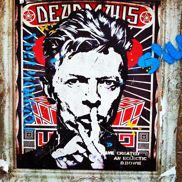 David Bowie Street Art