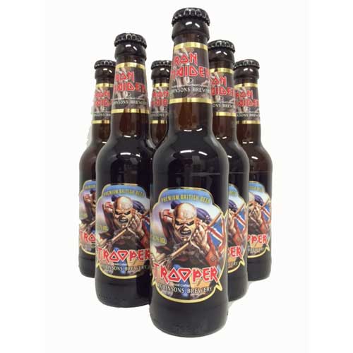 TROOPER - A NEW PREMIUM BRITISH BEER FROM IRON MAIDEN AND ROBINSONS BREWERY
